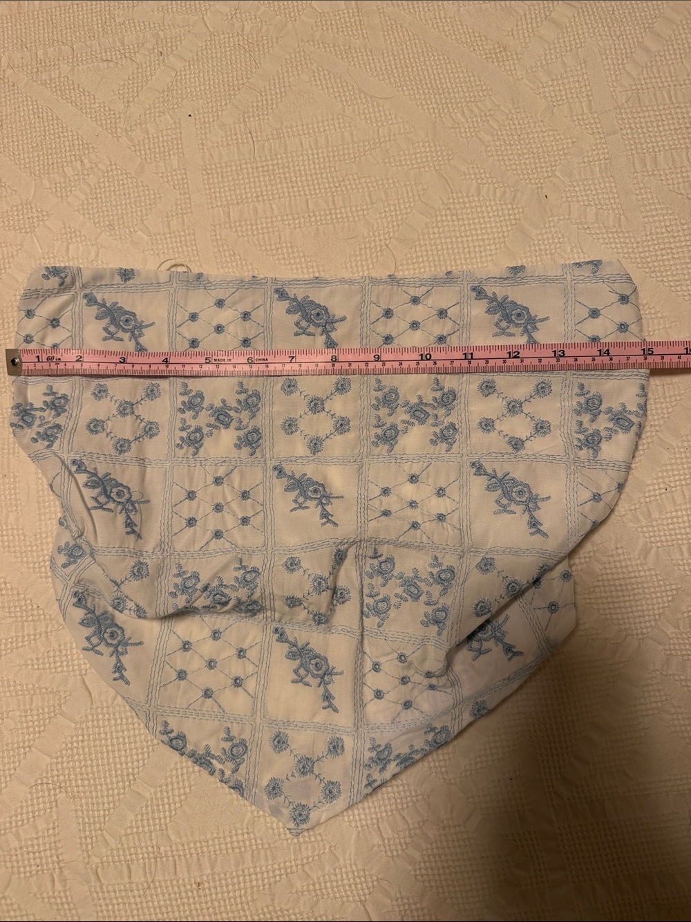 Reformation Dillon Blue and White Top - Picture 10 of 10